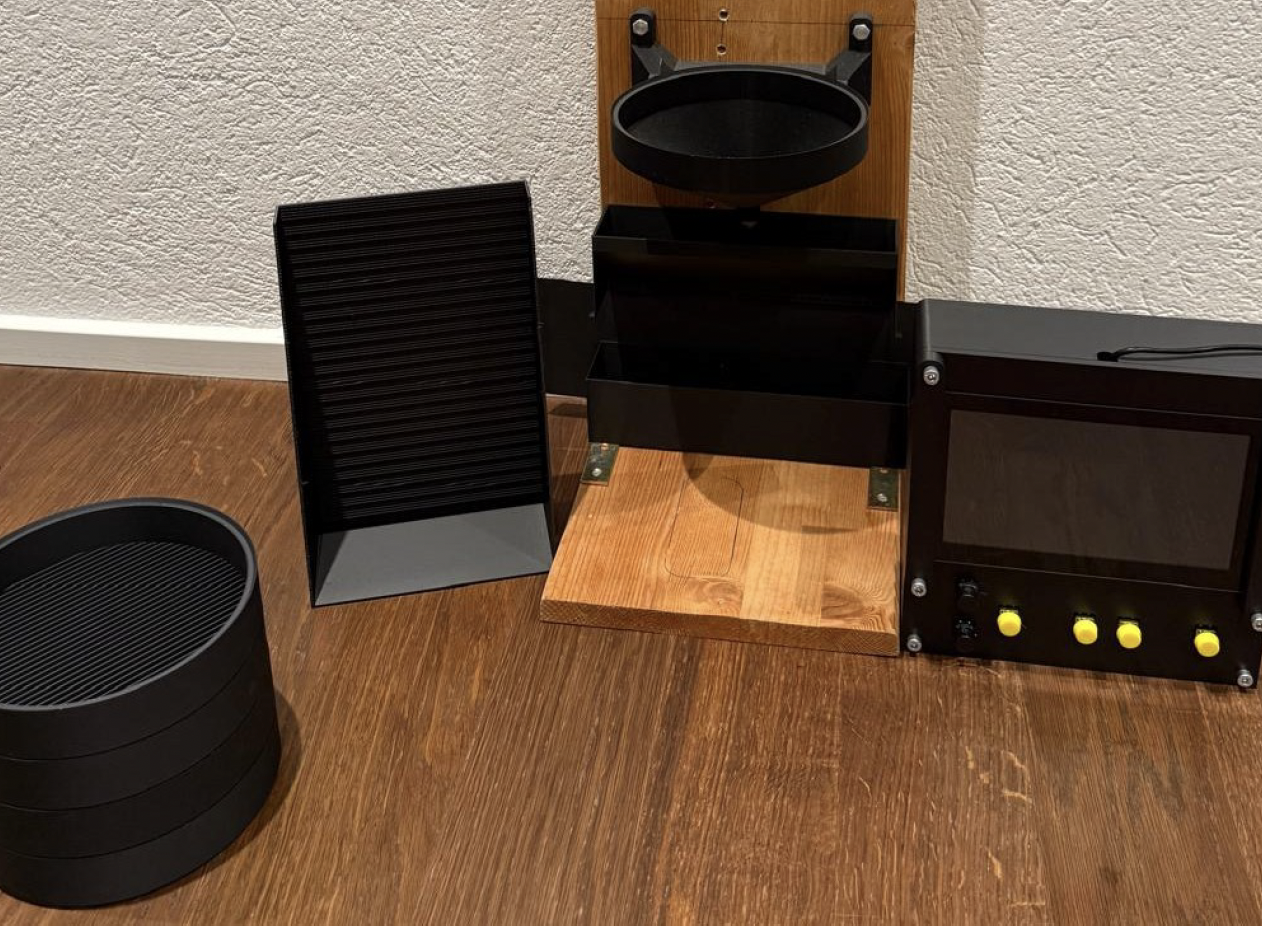 Design and Construction of a Black Soldier Fly Larvae Counting Machine