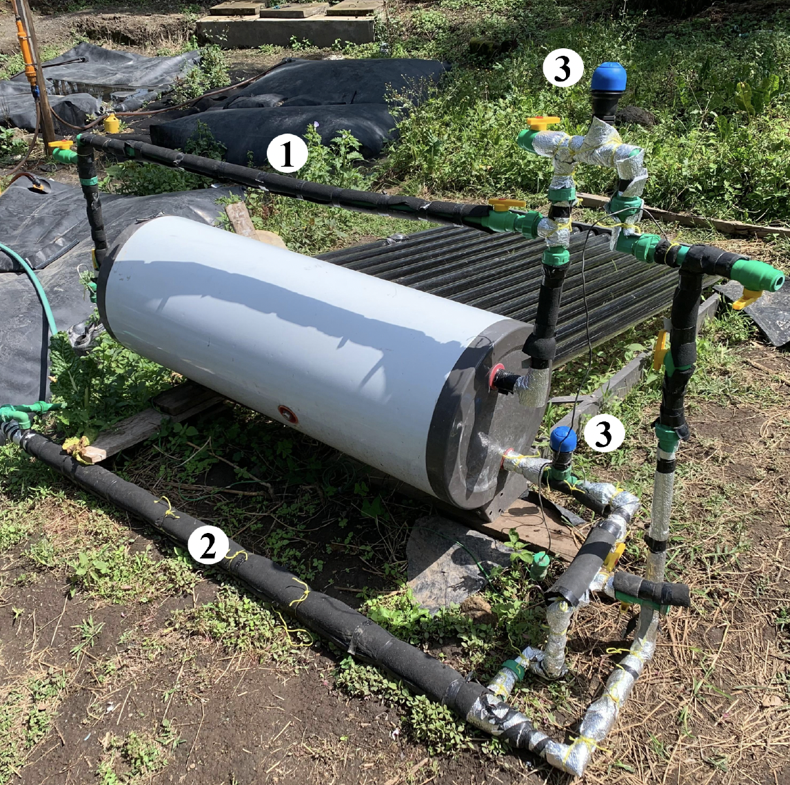 Sludge Pasteurization with Solar Water Heaters – System Optimization