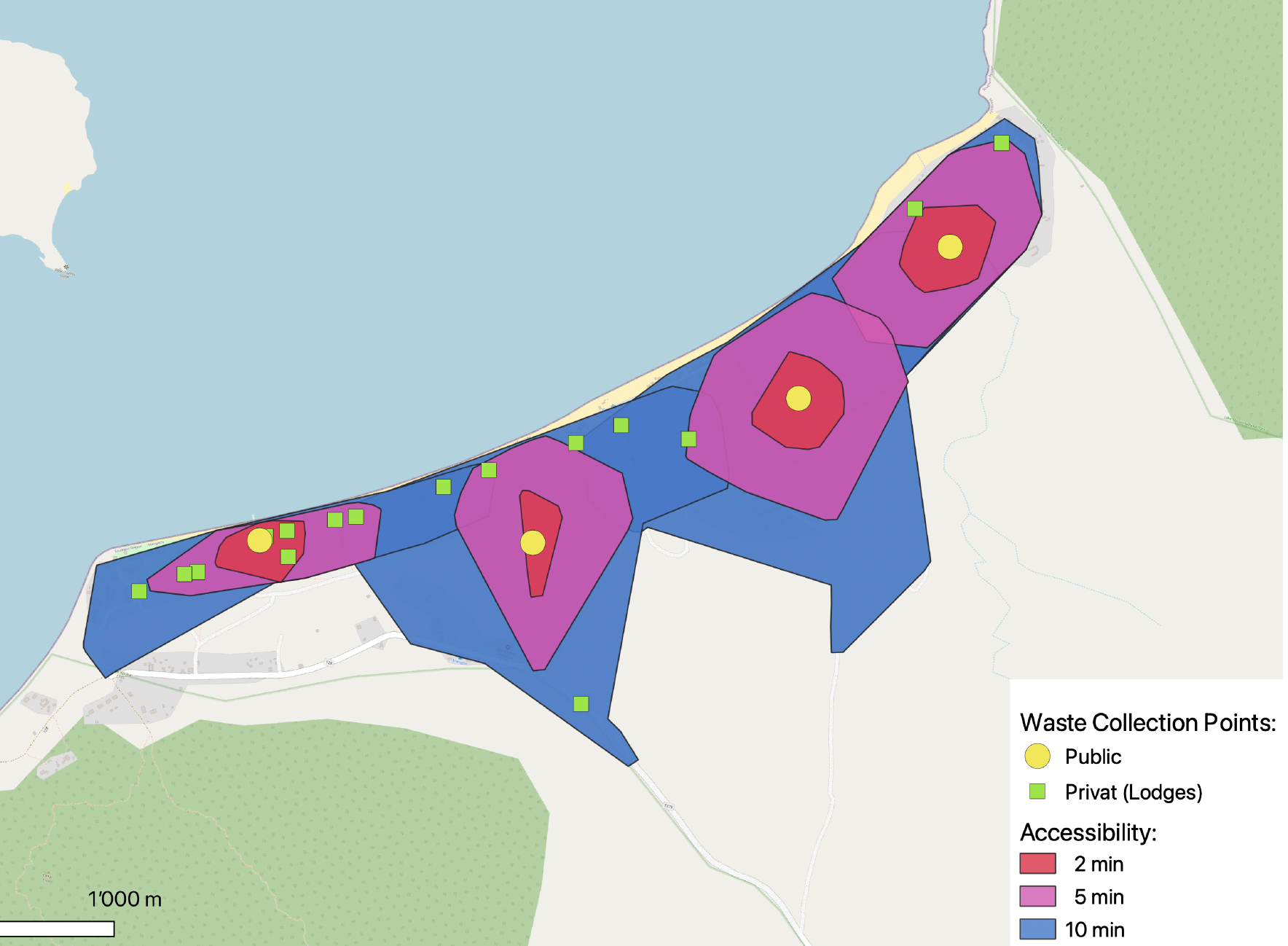 Waste Logistics and Transport Modelling in Cape Maclear, Malawi